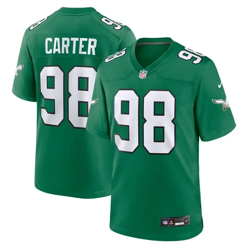 Saquon Barkley Philadelphia Eagles Player Jersey Midnight Green - Image 2