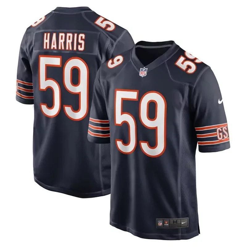 Christian Matthew Chicago Bears Game Jersey Navy - Image 2