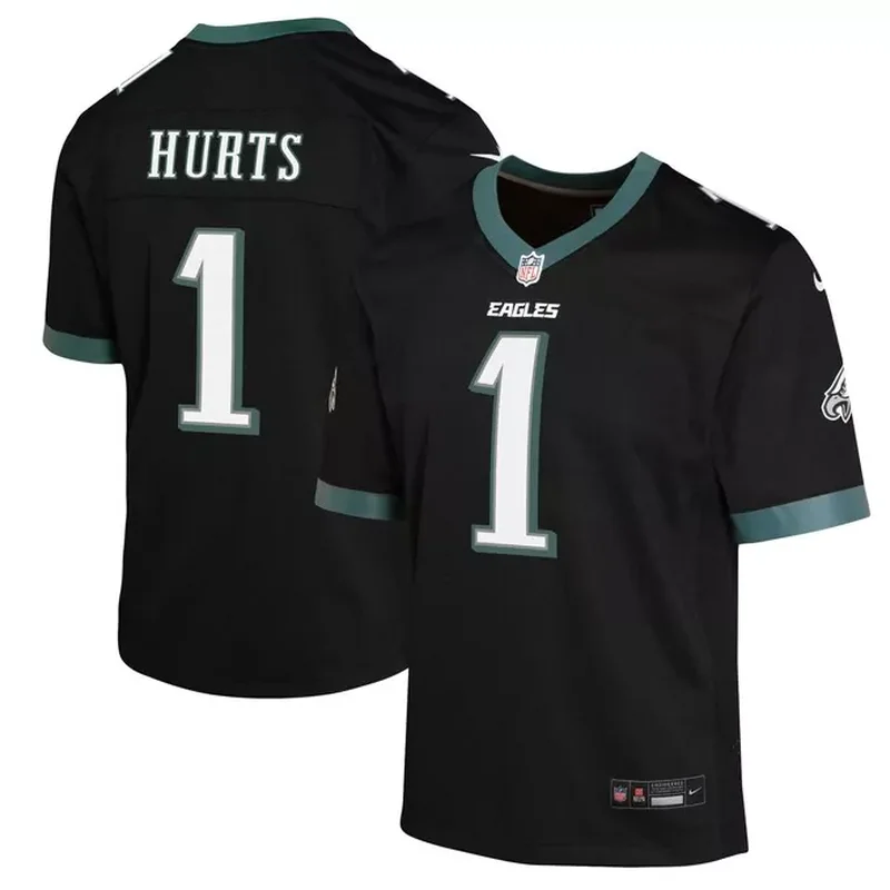 Jalen Hurts Philadelphia Eagles White Game Jersey White - Image 5