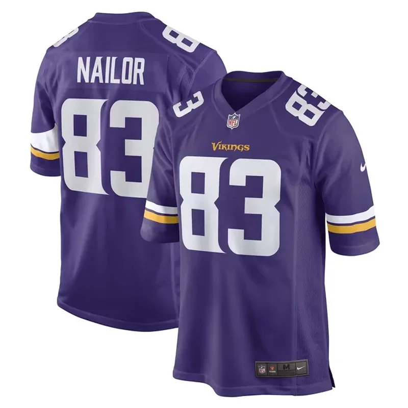 Justin Jefferson Minnesota Vikings Womens Game Jersey Purple - Image 2