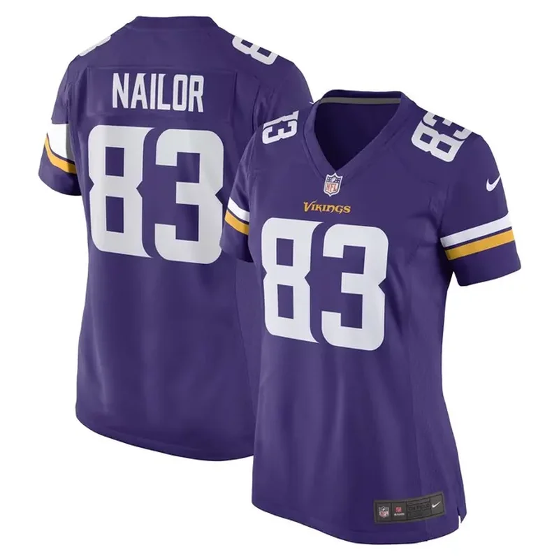 JJ McCarthy Minnesota Vikings Infant Alternate Player Game Jersey Purple - Image 4