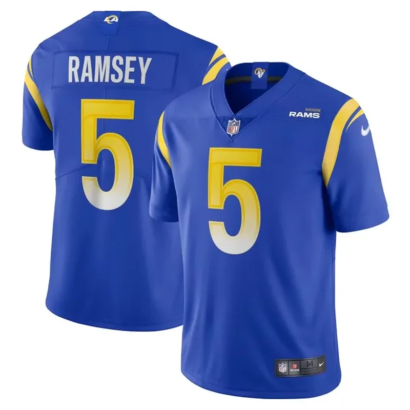 Jalen Ramsey Los Angeles Rams Team Vapor Jersey Royal
