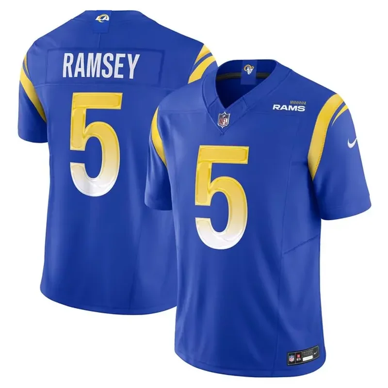 Jalen Ramsey Los Angeles Rams Vapor Fuse Jersey Royal
