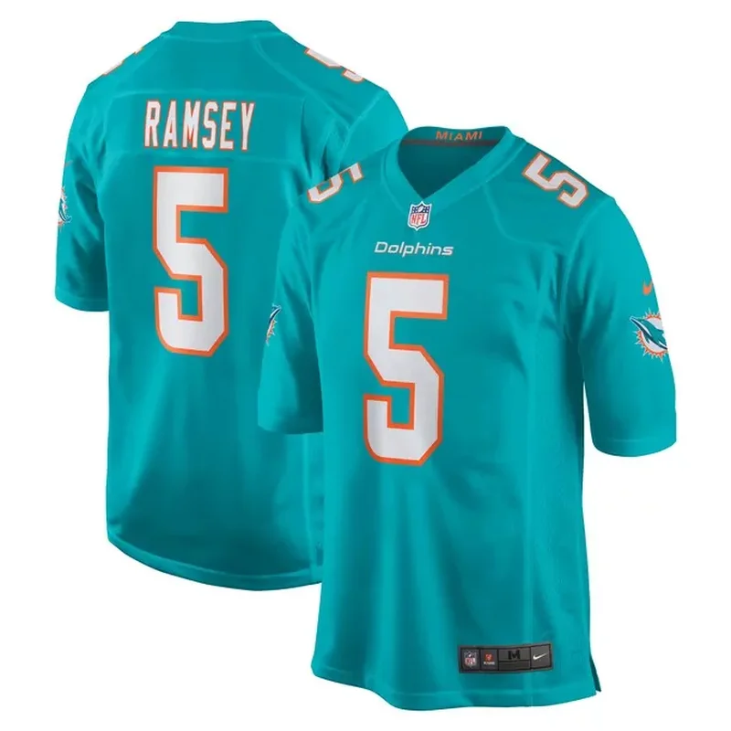 Jalen Ramsey Miami Dolphins Alternate Game Jersey White - Image 2