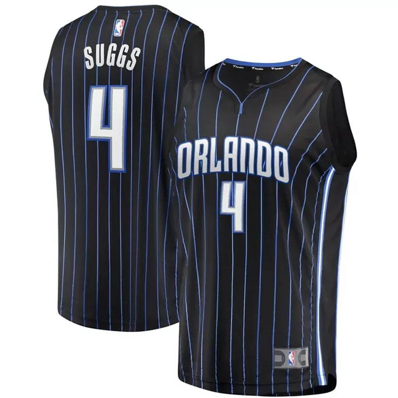 Jalen Suggs Orlando Magic 2021/22 Fast Break Jersey Icon Edition Black