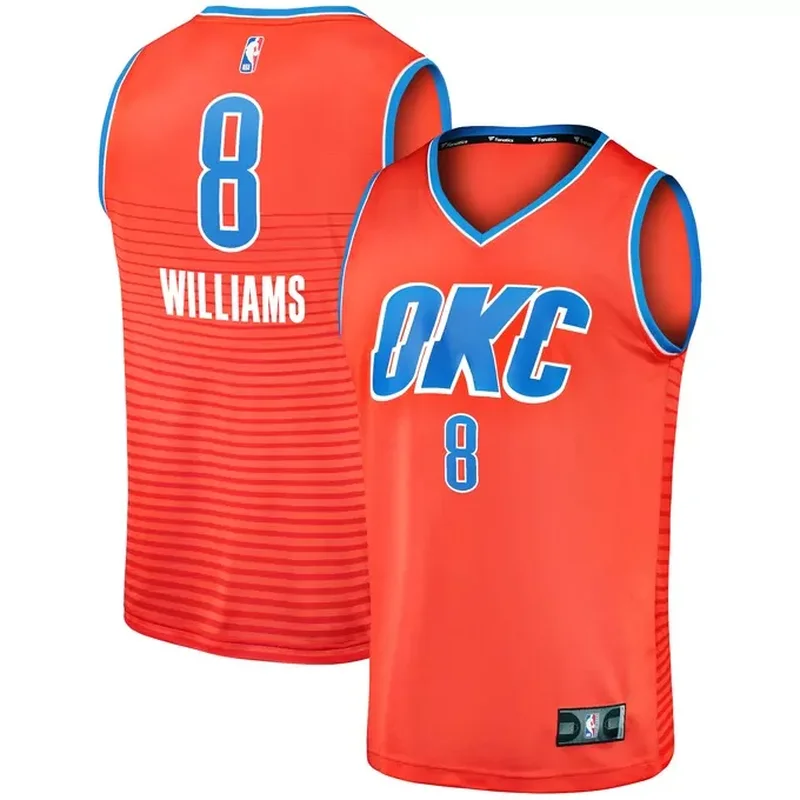 Russell Westbrook Oklahoma City Thunder Player Jersey Icon Edition Blue - Image 2