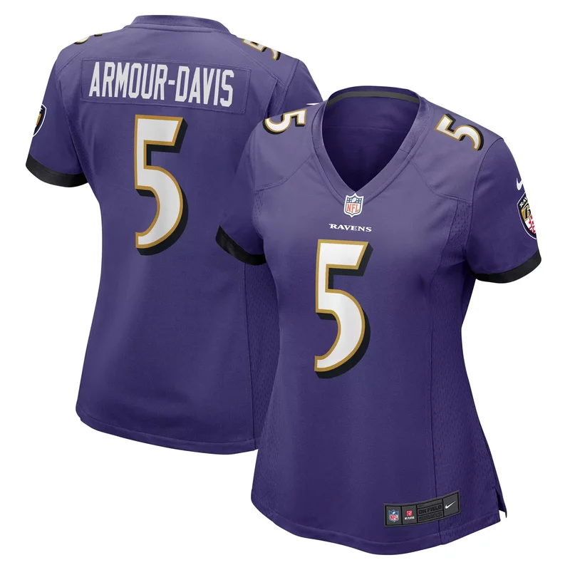 Womens Baltimore Ravens Justin Tucker NFL Pro Line Alternate Jersey - Image 4