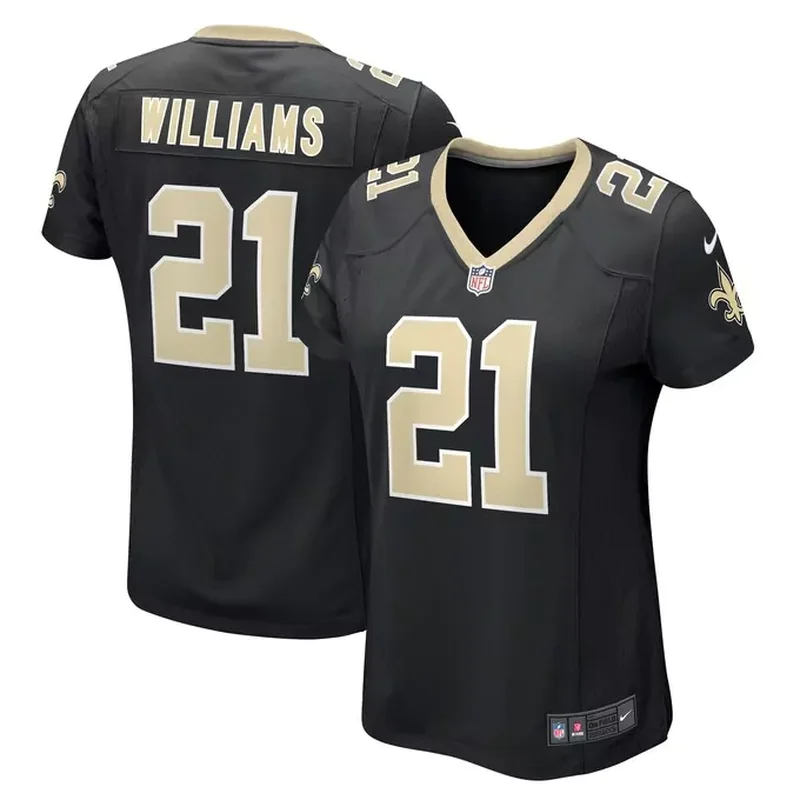Cesar Ruiz New Orleans Saints Game Jersey Black - Image 5