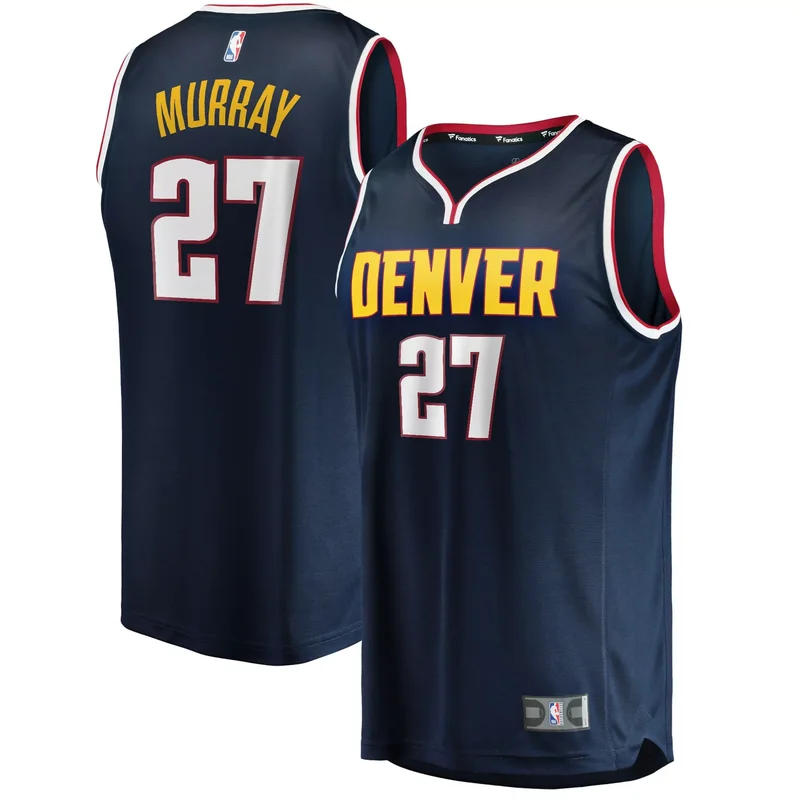 Jamal Murray Denver Nuggets Fast Break Player Jersey Statement Edition Navy NBA