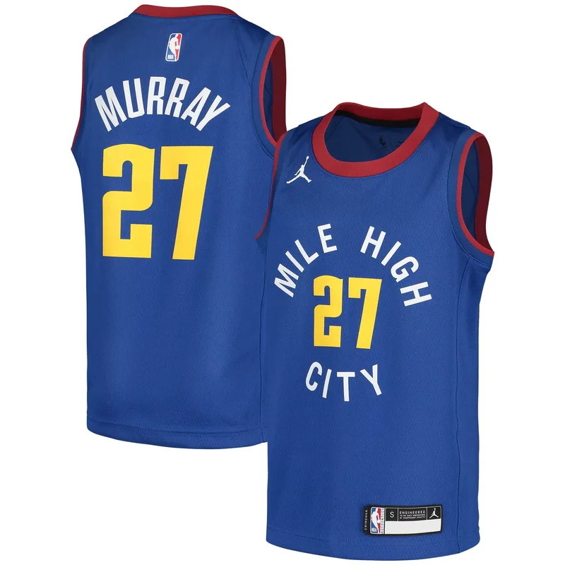 Nikola Jokic Denver Nuggets 2021/22 Fast Break Player Jersey White - Association Edition NBA - Image 2