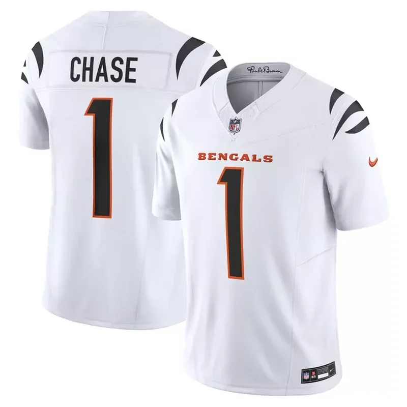 JaMarr Chase Cincinnati Bengals Game Jersey Black - Image 4