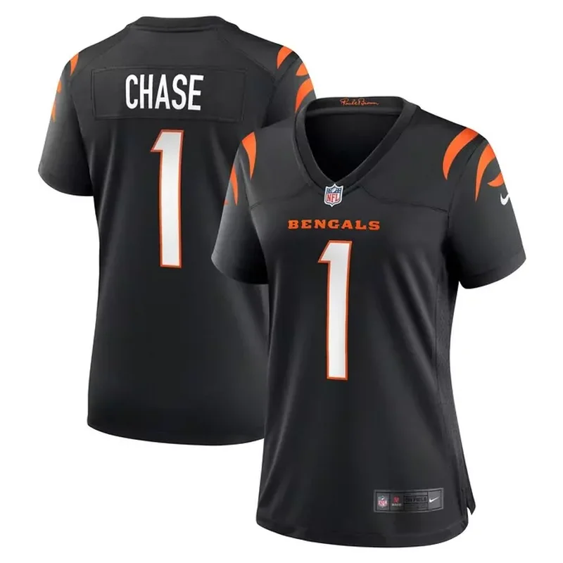 Cincinnati Bengals Alternate Game Custom Jersey Orange - Image 5