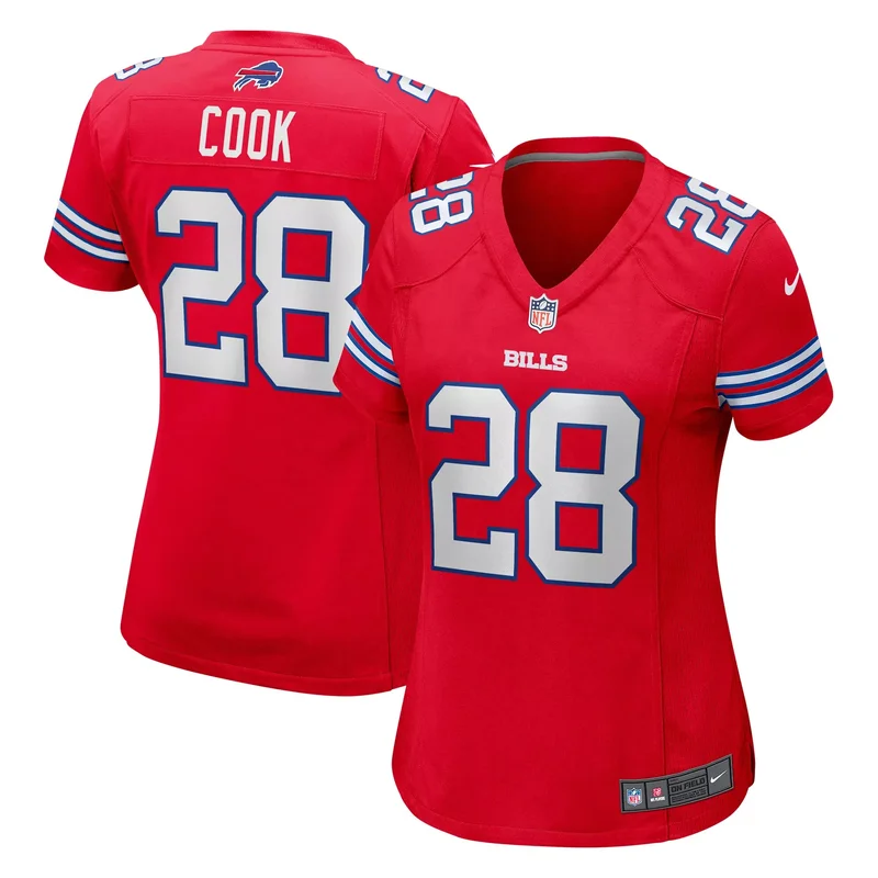 James Cook Buffalo Bills Women's Game Player Jersey - Royal - Image 2