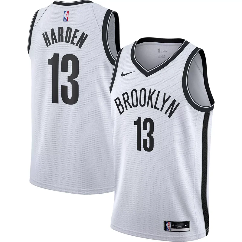 James Harden Brooklyn Nets 2021/22 Player Jersey - Association Edition - White NBA