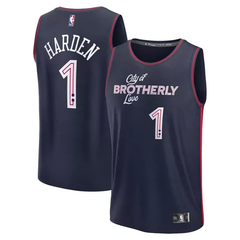 Joel Embiid Philadelphia 76ers Fast Break Player Jersey Icon Edition Royal - Image 2