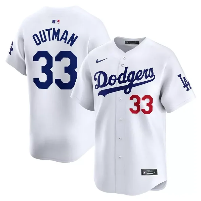 James Outman Los Angeles Dodgers Home Player Jersey White