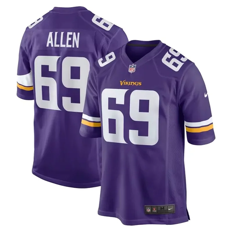Randy Moss Minnesota Vikings 1998 Retired Player Jersey Purple - Image 2