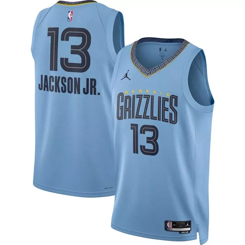 Jaren Jackson Jr Memphis Grizzlies Jordan Brand Unisex Jersey Statement Edition Light Blue