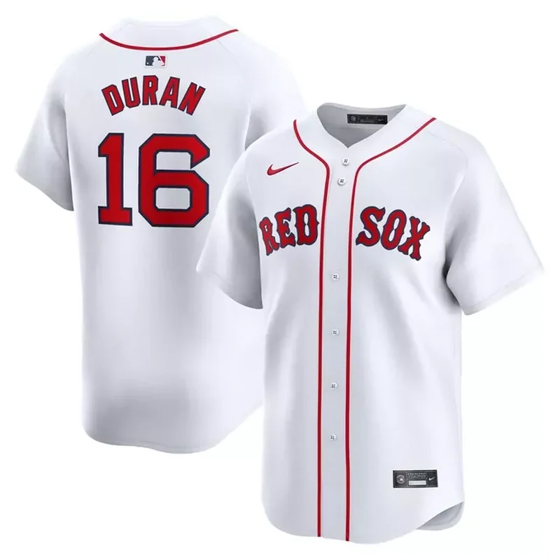 Jarren Duran Boston Red Sox Home Player Jersey White