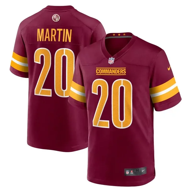 Kamren Curl Washington Commanders Game Jersey Burgundy - Image 5