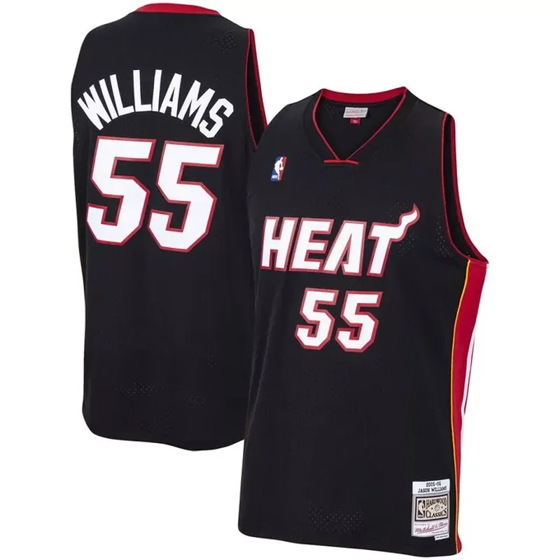 Chris Bosh Miami Heat 2012/13 Classics Jersey Black - Image 5