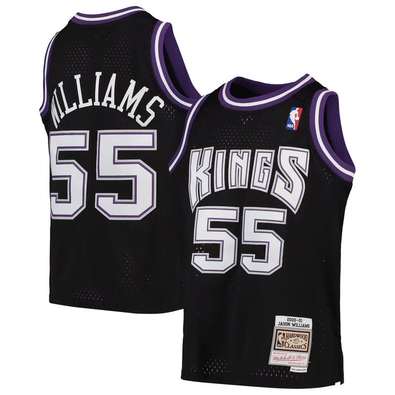 Daquan Jeffries Sacramento Kings Fast Break Player Jersey - Icon Edition - Purple NBA - Image 5