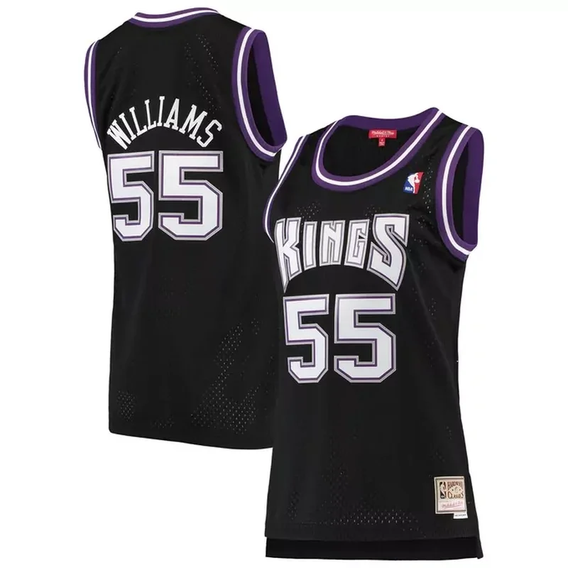 Jason Williams Sacramento Kings Womens 2000/01 Classics Jersey Black