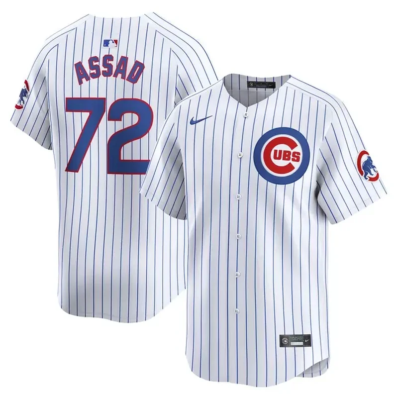 Jameson Taillon Chicago Cubs Home Player Jersey White - Image 2