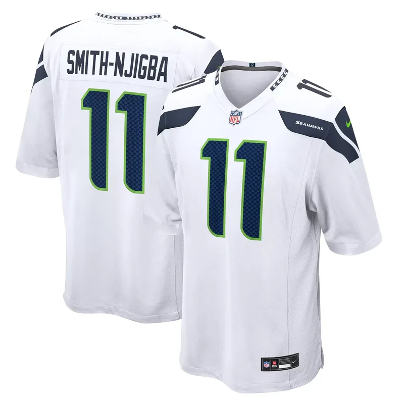 Jaxon Smith-njigba Seattle Seahawks Away Jersey - White