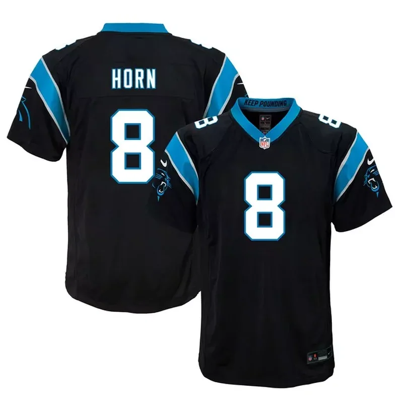 Jaycee Horn Carolina Panthers Game Jersey Black