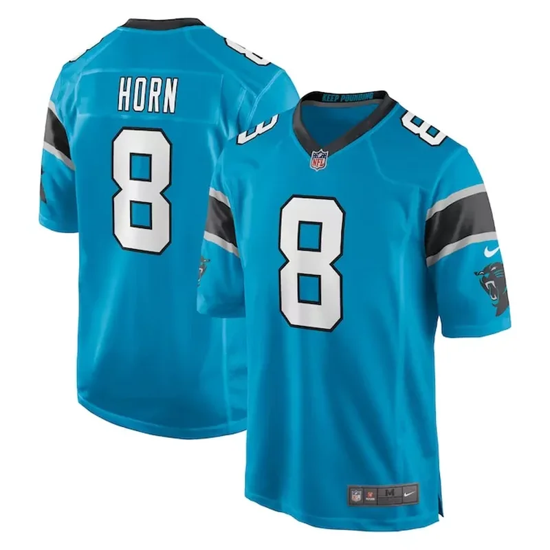 Chuba Hubbard Carolina Panthers Team Game Jersey Black - Image 3