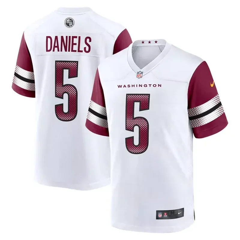 Jayden Daniels Washington Commanders Vapor Untouchable Jersey Burgundy - Image 2
