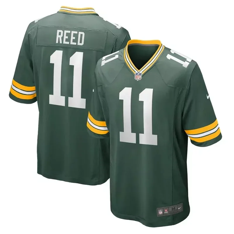Jayden Reed Green Bay Packers Game Jersey Green