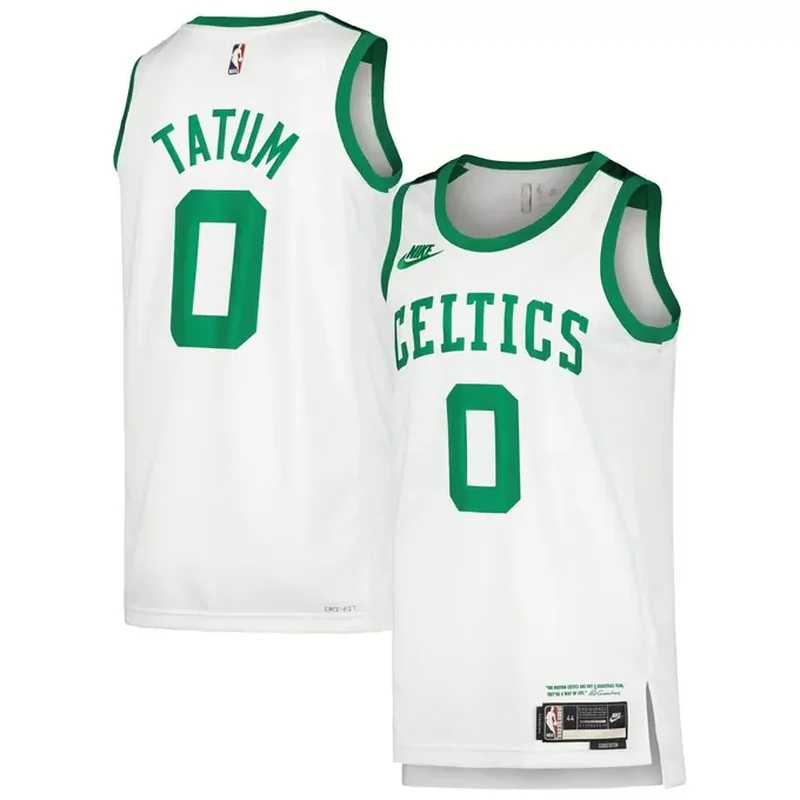 Kristaps Porzingis Boston Celtics Fast Break Player Jersey Association Edition White - Image 3