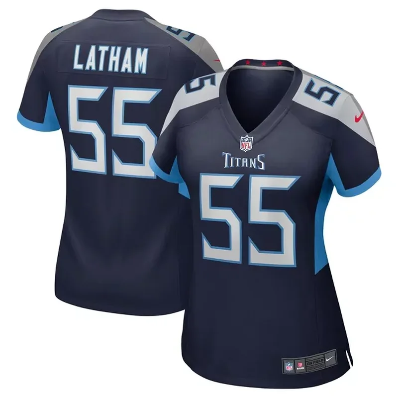 Calvin Ridley Tennessee Titans Womens Game Player Jersey Navy - Image 2