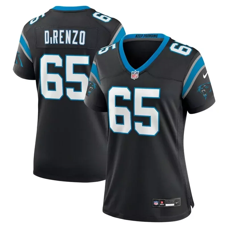 DeShawn Williams Carolina Panthers Game Player Jersey Black - Image 4