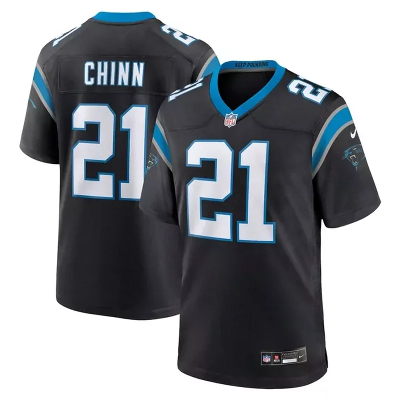 Carolina Panthers Womens Alternate Custom Game Jersey Blue - Image 5