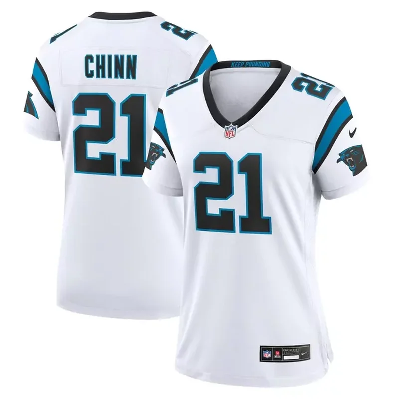 Spencer Brown Carolina Panthers Team Game Jersey Black - Image 3