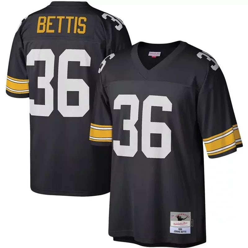 Russell Wilson Pittsburgh Steelers Game Jersey Black - Image 4