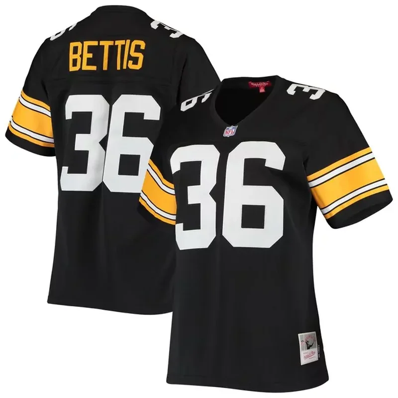 Jerome Bettis Pittsburgh Steelers Womens 1996 Legacy Jersey Black