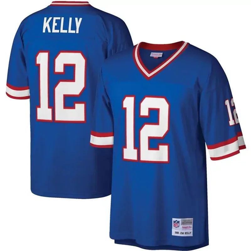 Jim Kelly Buffalo Bills Legacy Jersey Royal