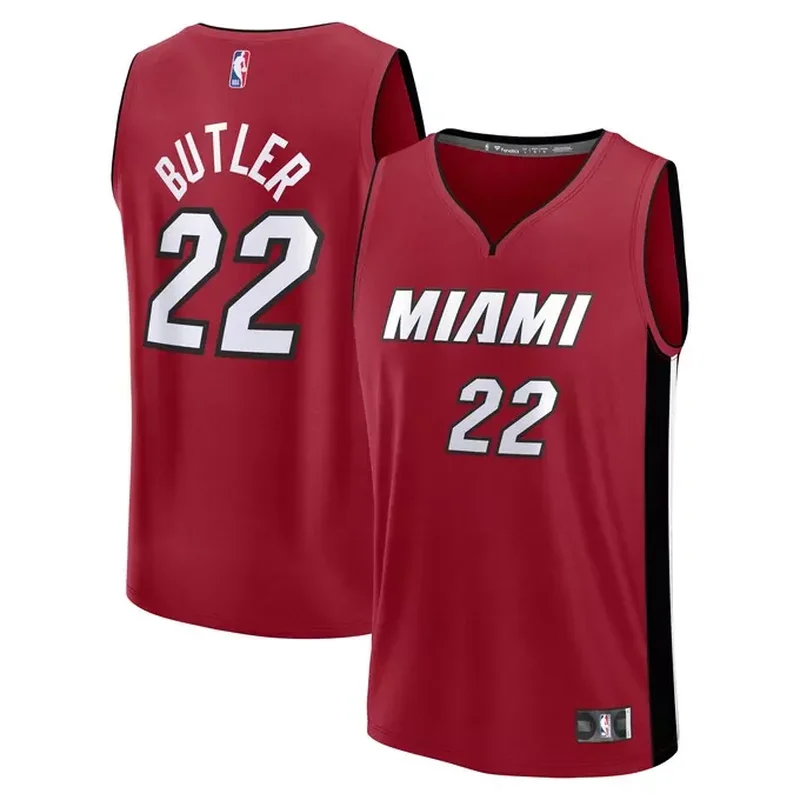 Jimmy Butler Miami Heat Fast Break Player Jersey Statement Edition Red