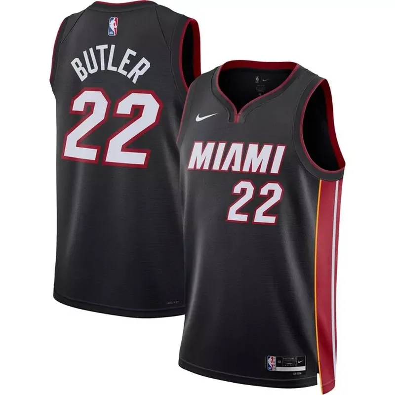 Jimmy Butler Miami Heat Unisex Jersey Icon Edition Black