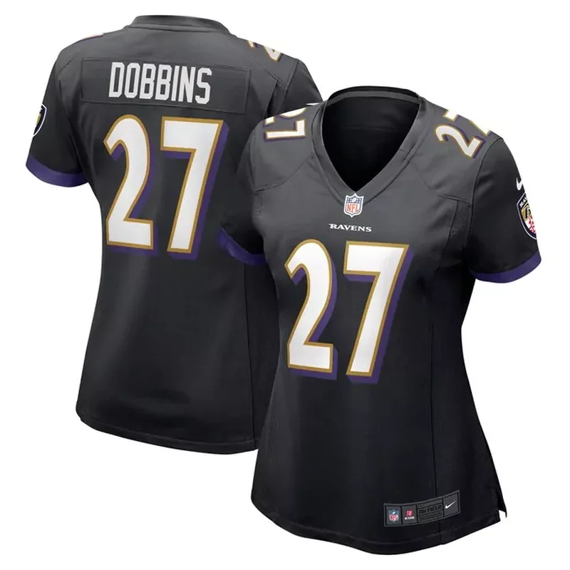 Marlon Humphrey Baltimore Ravens Womens Game Jersey Black - Image 3