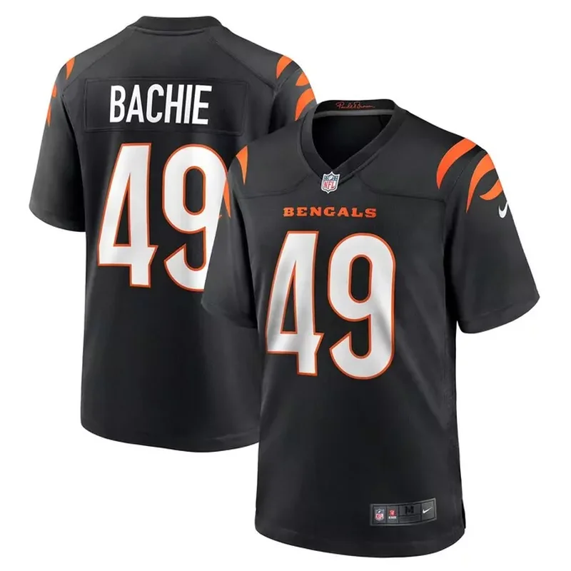 Joseph Ossai Cincinnati Bengals Game Jersey Black - Image 2