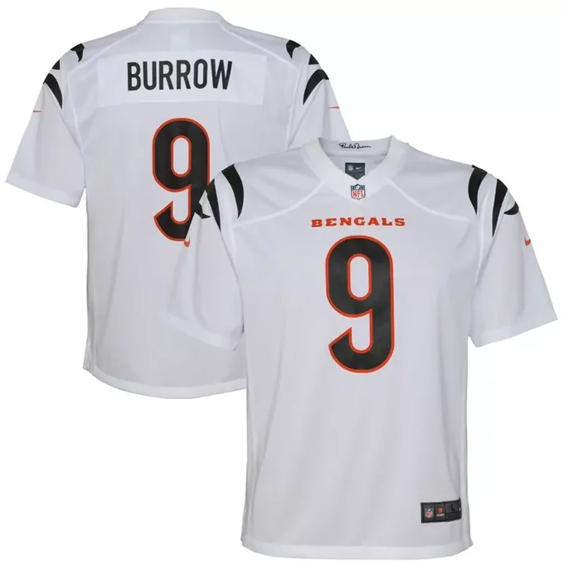Joe Burrow Cincinnati Bengals Game Jersey White