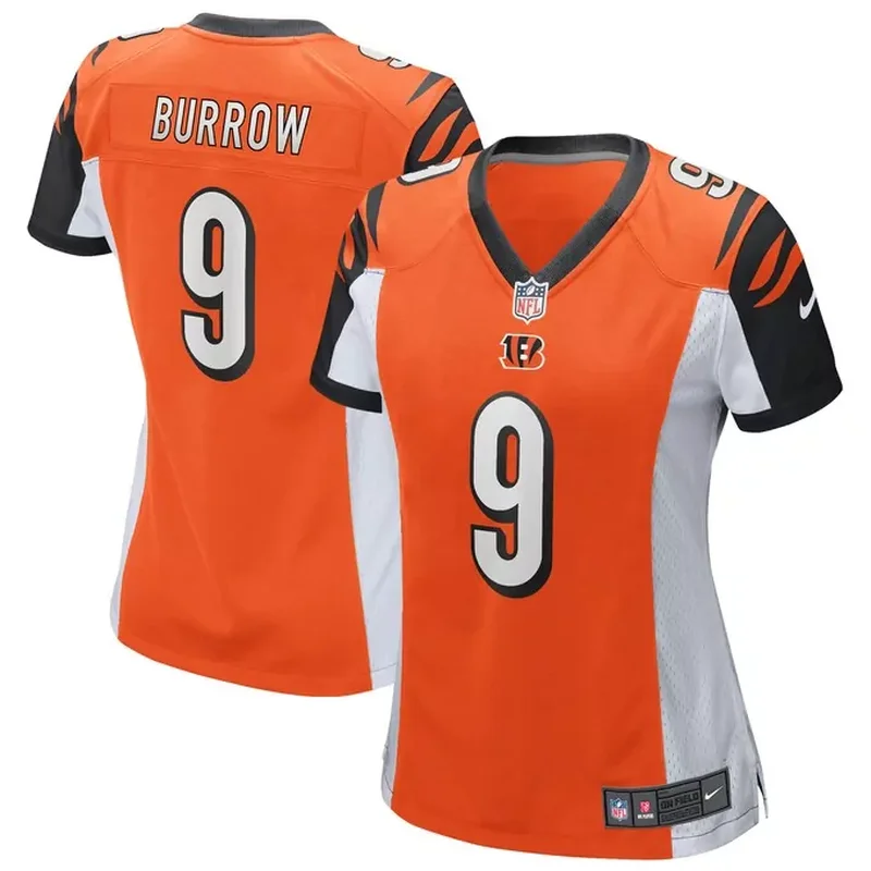 Joe Burrow Cincinnati Bengals Game Jersey Orange - Image 2