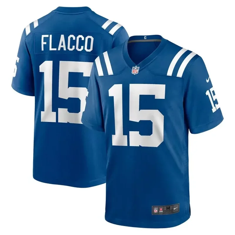 Peyton Manning Indianapolis Colts Legacy Jersey Royal - Image 5