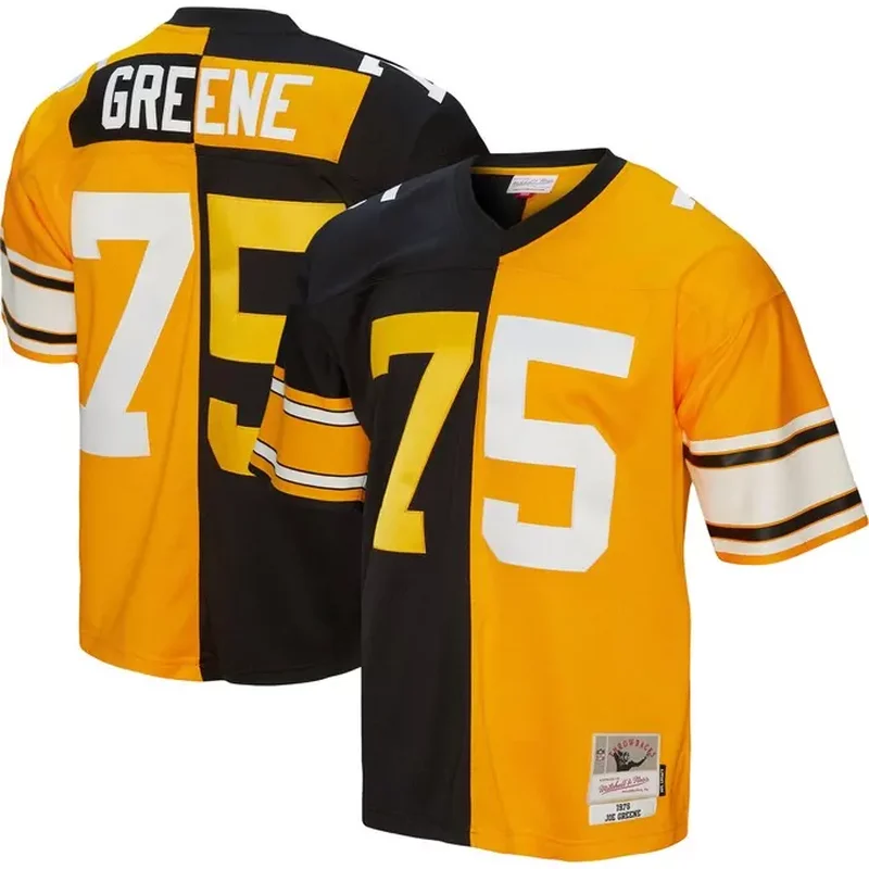 Franco Harris Pittsburgh Steelers 1976 Legacy Retired Player Jersey Black - Image 4