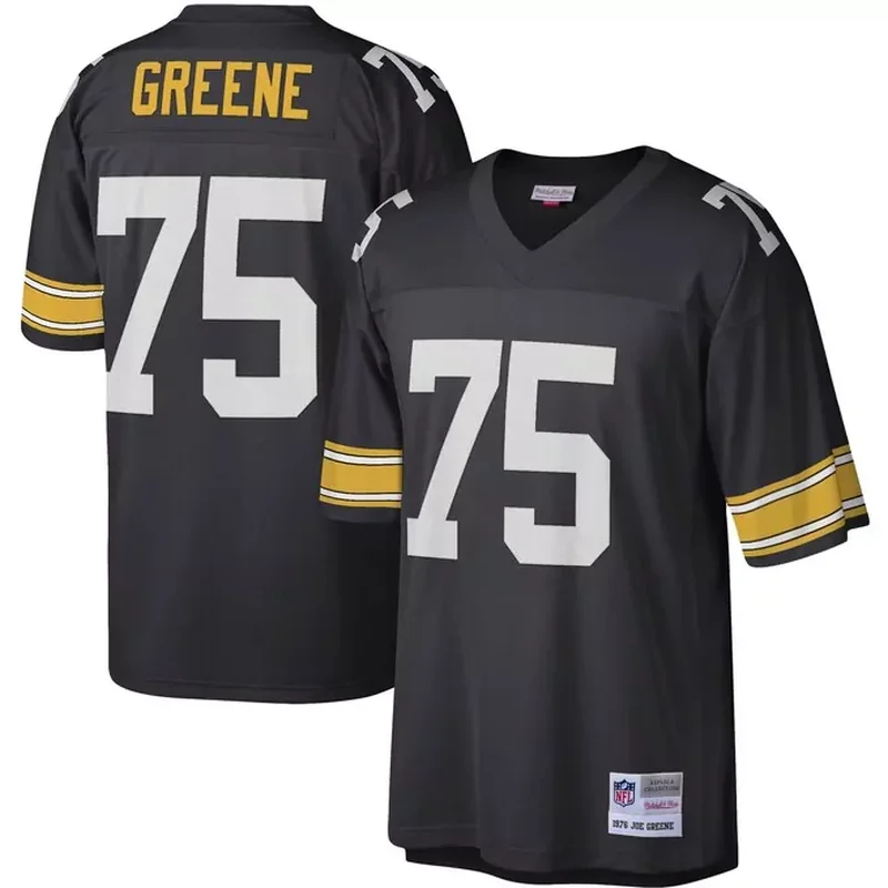 Russell Wilson Pittsburgh Steelers Game Jersey Black - Image 3
